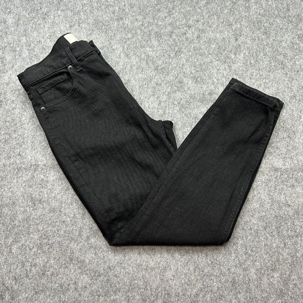 Everlane 5-Pocket High Rise Ankle Skinny Jeans Women's Size 29 Black Denim
